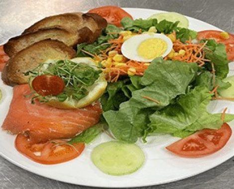 salade saumon
